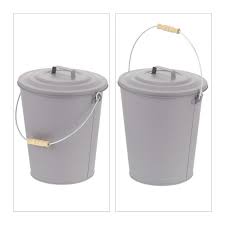 Buy Large Grey Ash Bucket With Lid Here