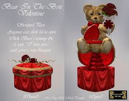 Check out our top picks for valentines day from shopdisney to gift to the one your heart desires. Second Life Marketplace Belle Amie Bear In The Box Valentine