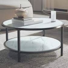 Medium Round Glass Coffee Table