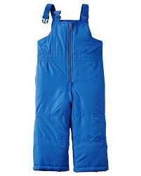 Carters Boys Insulated Snow Bibs 2t Insulated And Lined