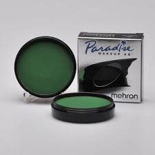 mehron paradise aq makeup dark green
