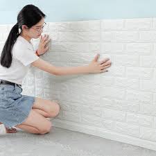 artificial 3d foam brick wall panels