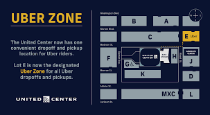 uber zone plan your visit united center