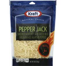 kraft natural cheese pepper jack