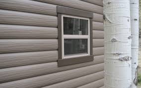 Heart pine floors (southern wood specialties) log cabin siding, knotty yellow pine, manufacturer direct. Vinyl Log Siding From Lowes A Better Alternative Tru Log Siding