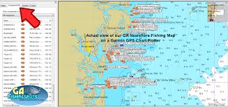 Iphone Fishing Maps Guide To Coastal Georgia Fishing Spots