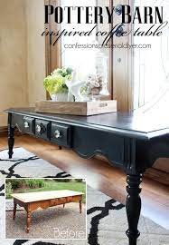 Pottery Barn Inspired Coffee Table