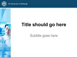Powerpoint Templates The University Of Edinburgh