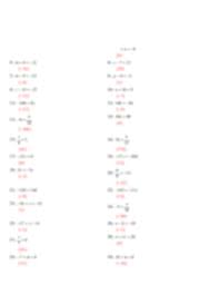 One Step Equations Solving Equations