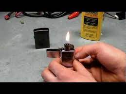 how to fill a zippo lighter you