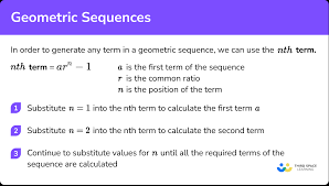 Geometric Sequences Gcse Maths