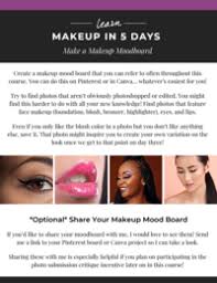learn makeup in 5 days course