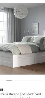 Ikea Brimnes Bed Headboard Standard