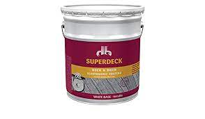 superdeck white tint elastomeric deck