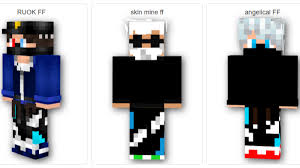 best ff skins for minecraft dunia games