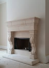 Cast Stone Surround Mantel Fireplace