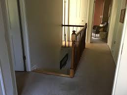 carpeted bedrooms hardwood hallway