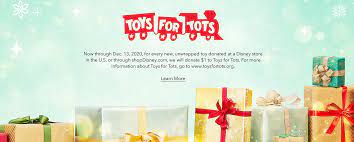 toys for tots holiday caign