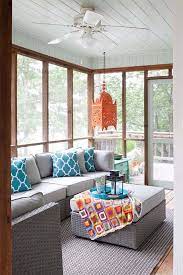 screened porch decorating