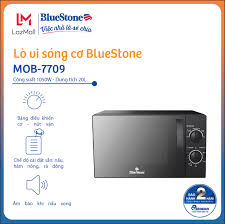 TẶNG BÌNH GIỮ NHIỆT 499K] Lò vi sóng đa năng BlueStone MOB-7709 - 20L (Đen)  - Công suất 1050W - Bảo hành2 năm - Hàng chính hãng