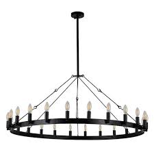 Wagon Wheel Chandelier Ch Gy120