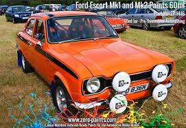 Ford Escort Mk1 And Mk2 Paints 60ml