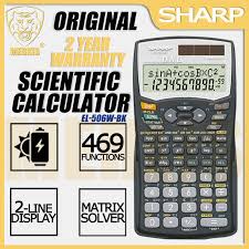 Original Sharp Scientific Calculator