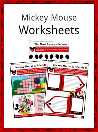 mickey mouse facts worksheets