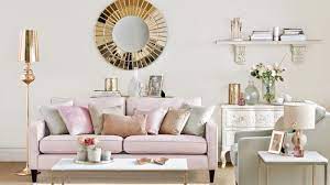 Cream gold brown living room ideas leather furniture. 1001 Ideen Fur Eine Moderne Und Stilvolle Wohnzimmer Deko Pink Living Room Decor Pink Living Room Gold Living Room