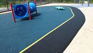 place rubber playground surfacing