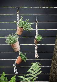 diy stylish hanging vertical garden