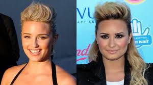 After primarily dancing and starring in small musical theatre productions in her youth. Dianna Agron Vs Demi Lovato These Trendsetting Stars Pull Off Pompadours Teen Vogue