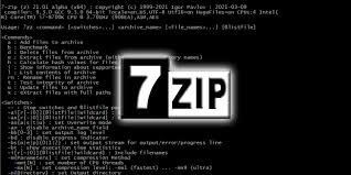 7 zip developer releases the first