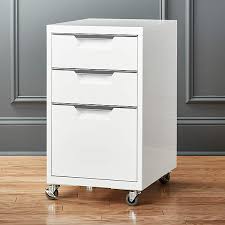 white metal 3 drawer file cabinet