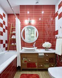 75 red tile bathroom ideas you ll love