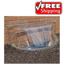 Clear Plastic Window Wells For