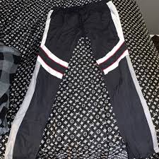 Pacsun Drop Skinny Motocross Nylon Black Pants