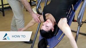 four inversion table exercises for back