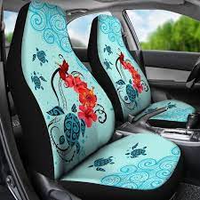 Sea Turtle Hawaiian Car Seat Covers
