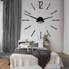modern wall clock sticking modern