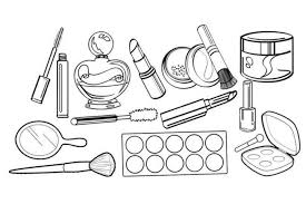 coloring book cosmetics for to