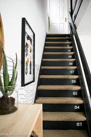 entrance and stairs makeover for small