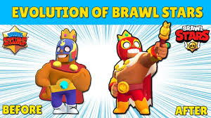 Follow supercell's terms of service. Evolution Of Brawlers In Brawl Stars Before After Remodel Youtube