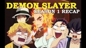 recap of demon slayer season 1