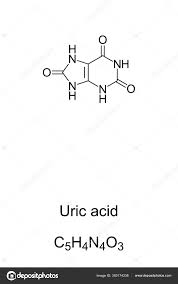 uric acid chemical structure formula