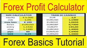 Forex Profit Calculator Taniforex Profit And Loss