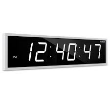 Ivation Large Digital Wall Clock 24