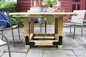 Outdoor Dining Table Diy