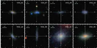 A Selection Of 8 Vgs Void Galaxies From The Sdss Dr7 Galaxy