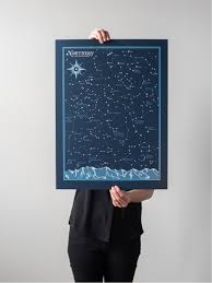 Northern Hemisphere Star Chart By Brainstorm